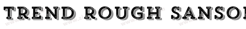 trend rough sansone字体转换 trend rough sansone字体转换